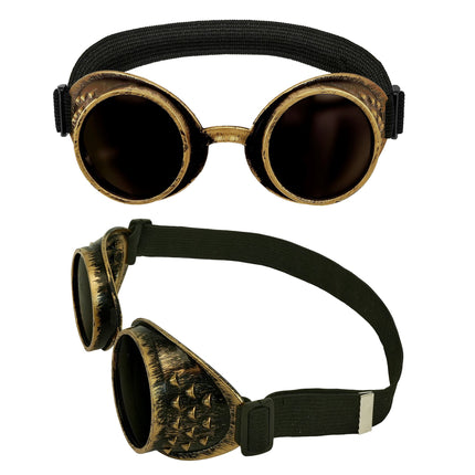 Halloween-briller i steampunk-stil