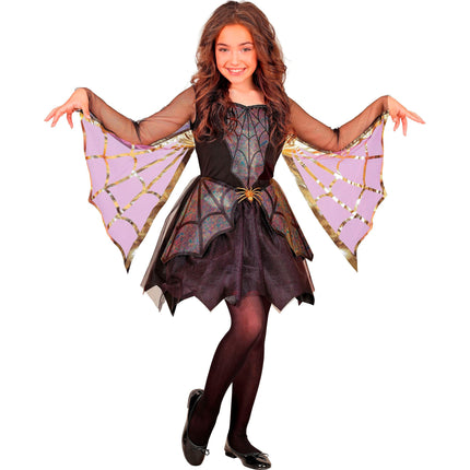 Halloween-kjole til børn: Spider Girl