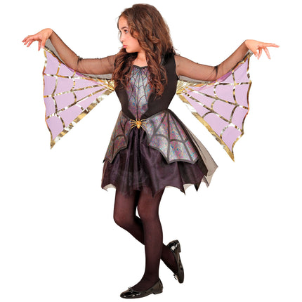 Halloween-kjole til børn: Spider Girl