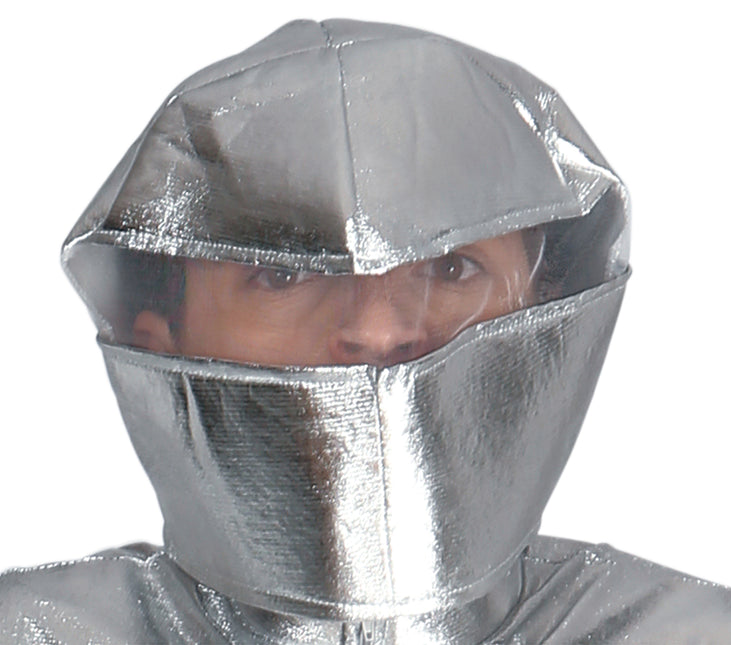 Astronautdragt sølv mænd