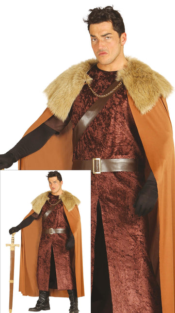 Middelalderlig leder kostume mænd