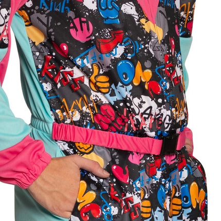80's Skipak met Bril Funky – Unisex van Partychimp koop je bij Partywinkel