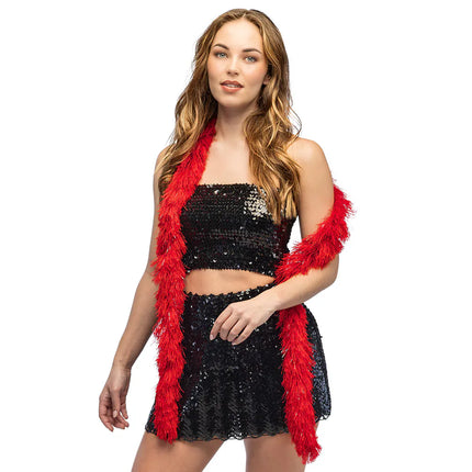 Boa Flair 60 g rød (180 cm)