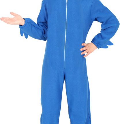 Rævekostume blå dreng