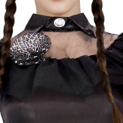 Halloween Jurk Zwart Dames Gotich Queen