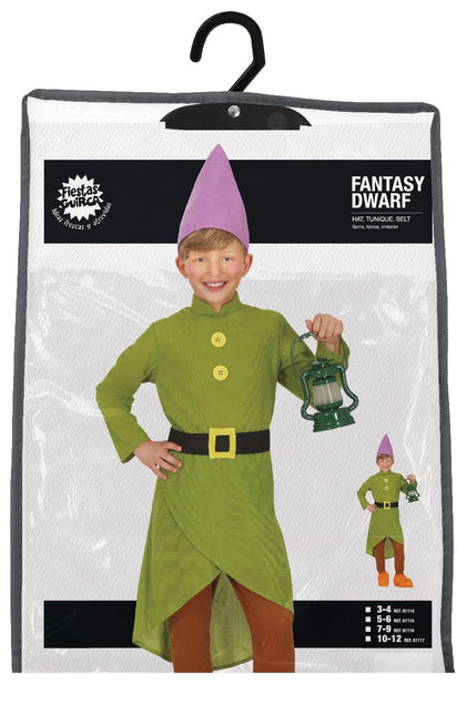 Dværgkostume Dreng Gnom