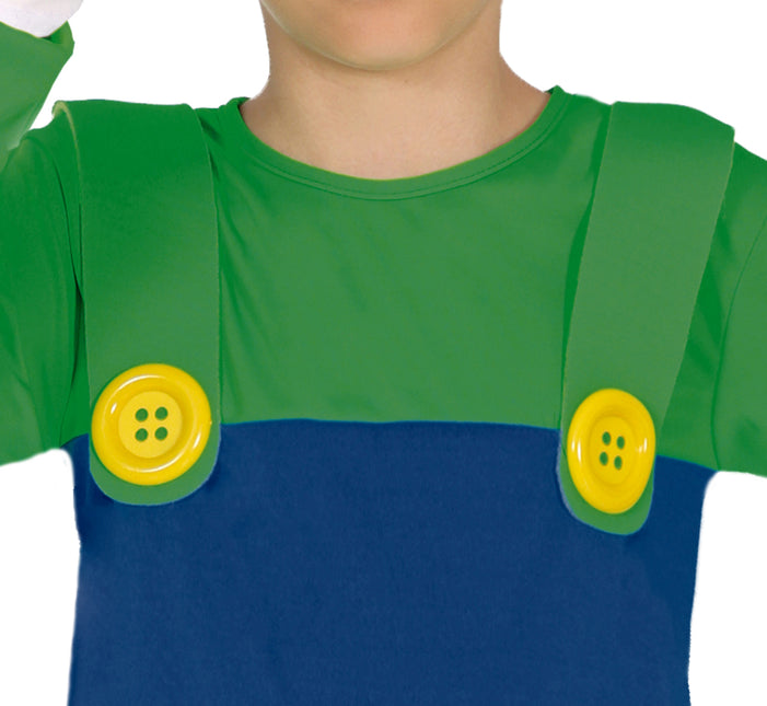 Super Mario kostume dreng Luigi