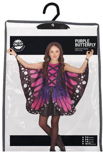 Sommerfuglekjole pige