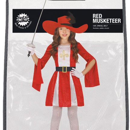 Musketer-pige kostume