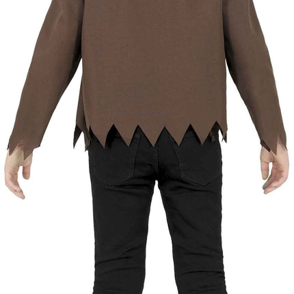 Halloween-kostume til børn: Grønt monster
