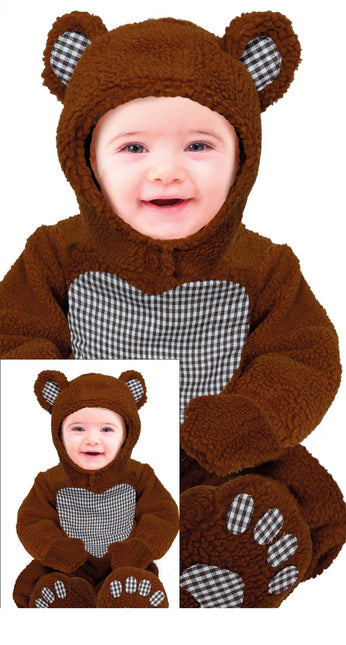 Bamsekostume til småbørn Barn