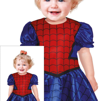 Spiderwoman kostume baby