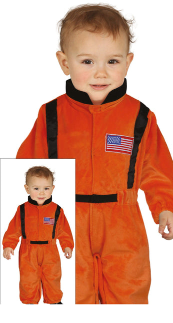 Astronautdragt Orange Baby