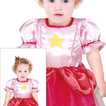 Prinsessekjole lyserød pige