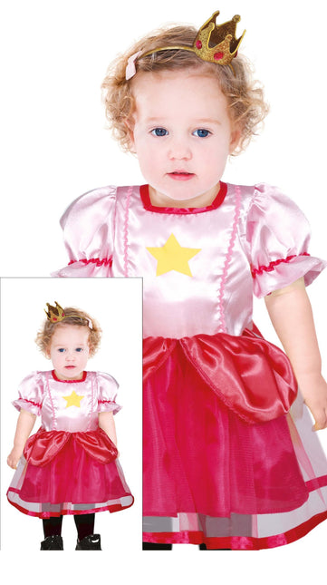 Prinsessekjole lyserød pige