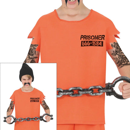 Halloween-kostume: orange børnefange