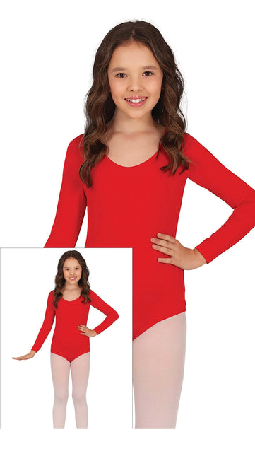 Heldragt til piger Rød