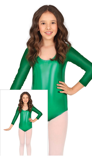 Pigetrøje Grøn Metallic