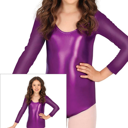 Pige Metallic Purple trikot