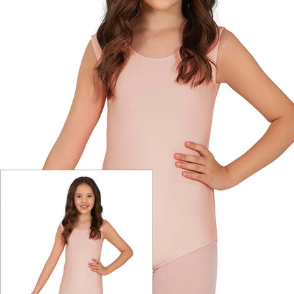 Pigetrøje Beige uden ærmer