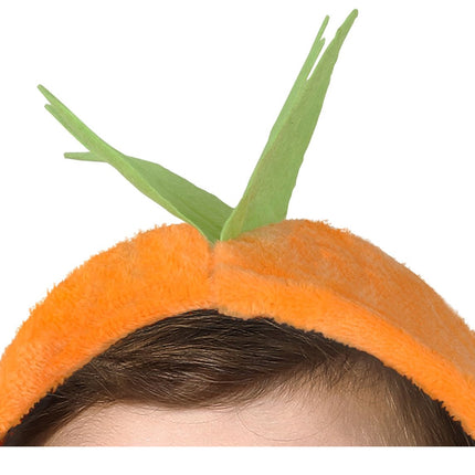 Græskar halloweenkostume baby sort orange