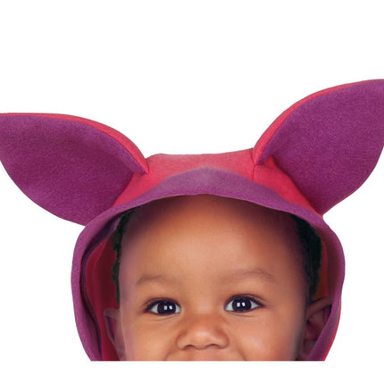 Lilla kattekostume baby