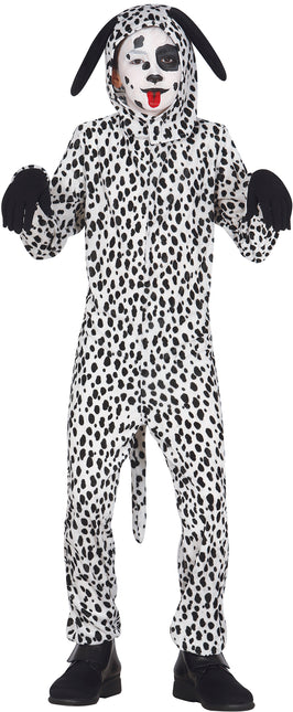 Dog Onesie Sort Hvid Barn