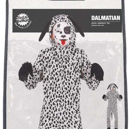 Dog Onesie Sort Hvid Barn