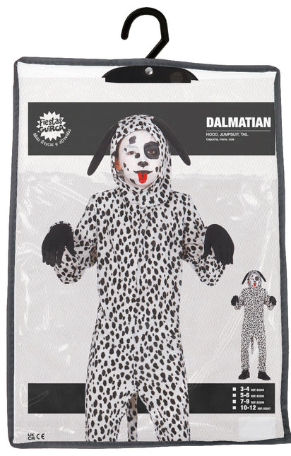Dog Onesie Sort Hvid Barn