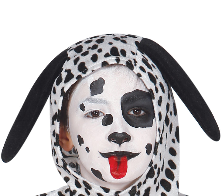 Dog Onesie Sort Hvid Barn