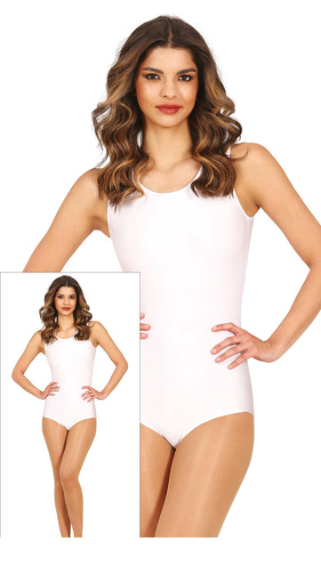 Dansedragt Hvid Damer Ærmeløs