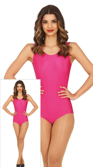 Balletkostume Fuchsia Ladies Ærmeløs