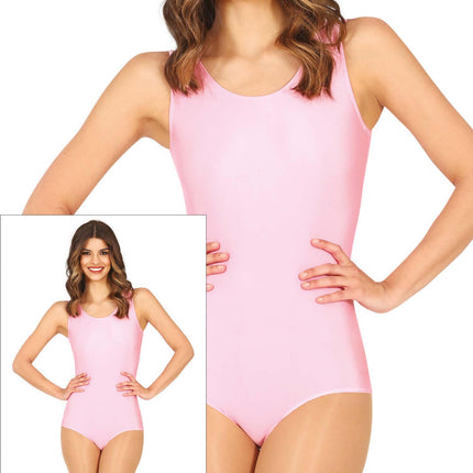 Balletkostume Pink Ladies Ærmeløs