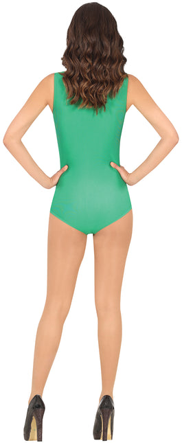 Grøn ærmeløs trikot til kvinder