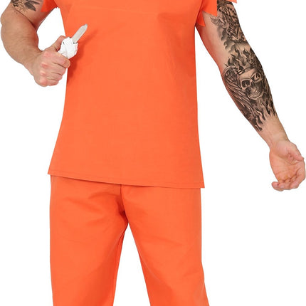 Halloween-kostume til mænd: Fange