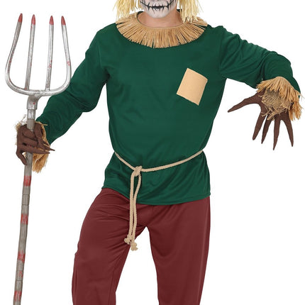 Halloween-kostume til mænd: Fugleskræmsel