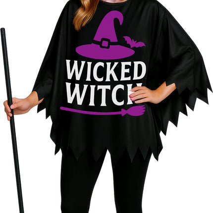 Halloween-poncho til kvinder – »Good Geks«