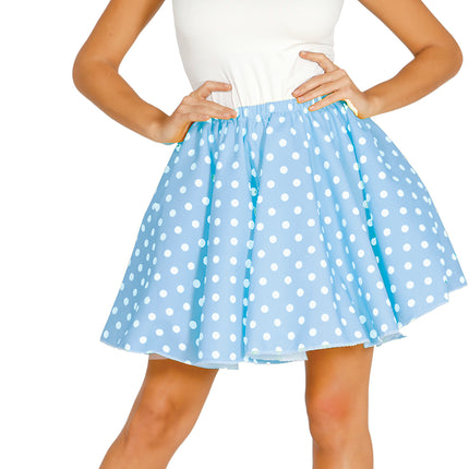 Grease-kostume til damer, blå