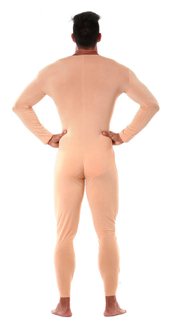 Second Skin Suit Kostume Nøgne Mænd