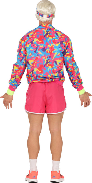 Neon 80S kostumefarvet herrebukser