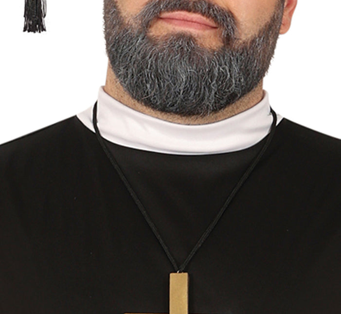Præstekostume Sort Præst til mænd