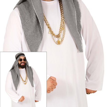 Sheikh Arab Kostume Mænd