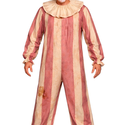 Halloween-kostume til mænd: Vintage cirkusklovn