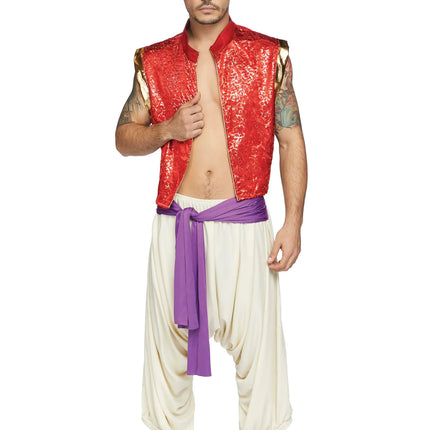 Aladdin-kostume Leg Avenue til mænd