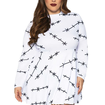 Halloween-kjole til damer Stitch Leg Avenue