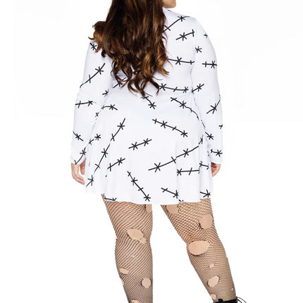 Halloween-kjole til damer Stitch Leg Avenue