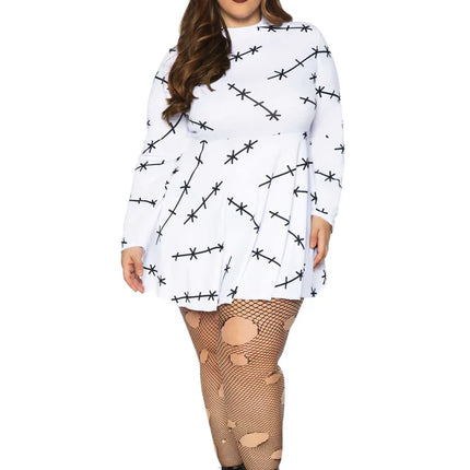 Halloween-kjole til damer Stitch Leg Avenue