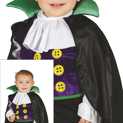 Vampyr halloweenkostume baby sort