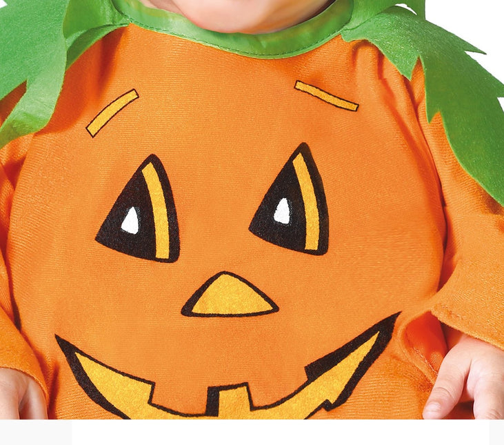 Pompoen Halloween Kostuum Baby Oranje