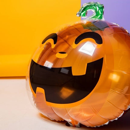 Folieballon Græskar - Halloween BoOo! - 56 cm